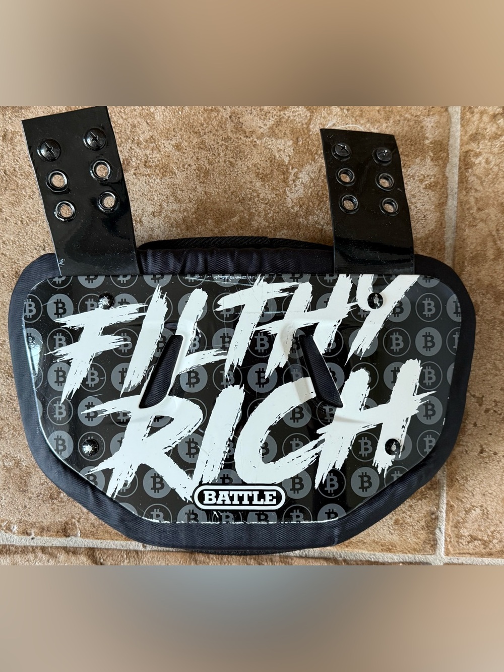 'Filthy Rich' Black back plate